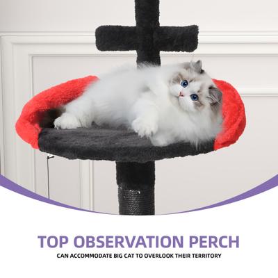 Show full view: Wooflex Gothic Halloween Coffin Bed 38.5-in Cat Tree & Condo slide 4 of 9