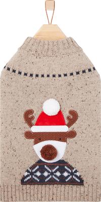 Show full view: Frisco Smiling Reindeer Dog & Cat Sweater, Small slide 5 of 10