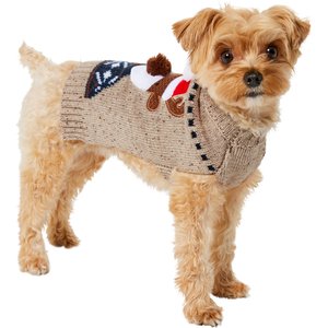 Frisco Smiling Reindeer Dog & Cat Sweater, X-Small