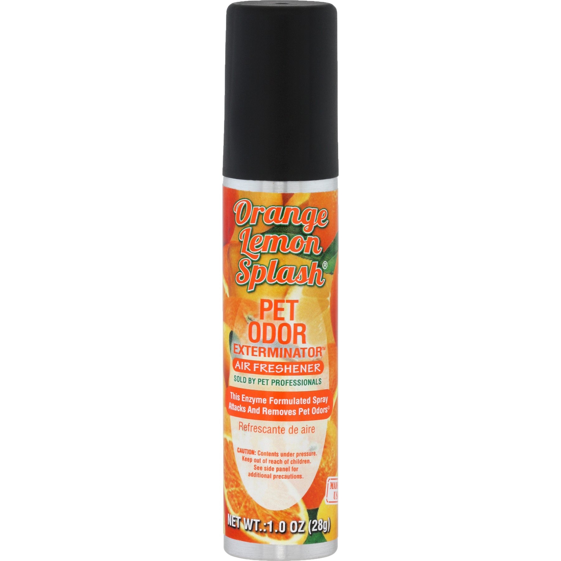 Pet Odor Exterminator Orange Lemon Splash Deodorizer Spray, 1-fl oz