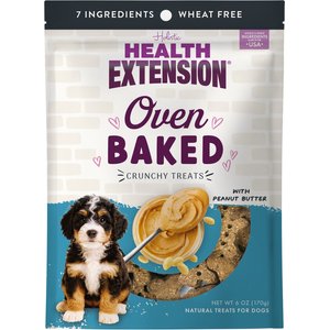 Health Extension Oven Baked Peanut Butter Treats, 6-oz bag