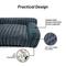 Show in main carousel: LFC PETS Plush Foldable Couch Dog & Cat Bed with Removable Cover, Dark Grey, Small slide 8 of 10