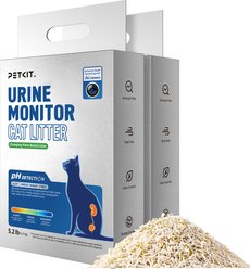 PETKIT Urine Monitor Plant Based Cat Litter, 5.2-lbs, 2 count