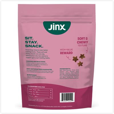 Show full view: Jinx Beef & Bananas Soft & Chewy Dog Treats, 16-oz bag, 1 count slide 10 of 11