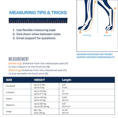 Show full view: Balto Carpal/Tarsal Dog Laxity Splint, XX-Small slide 4 of 9