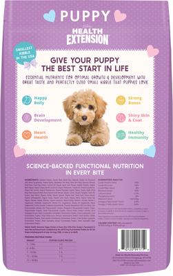 Show full view: Health Extension Puppy Little Bites Dry Dog Food, 3.5-lb bag slide 3 of 9