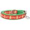Show in main carousel: The Worthy Dog Gingerbread Bones Dog Leash, Large: 5-ft long, 1-in wide slide 1 of 3