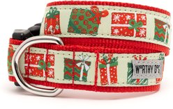 The Worthy Dog Presents Adjustable Dog Collar, Medium: 11 to 17-in neck, 1-in wide