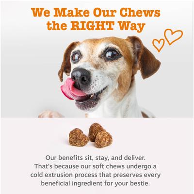 Show full view: Zesty Paws 8-in-1 Bites Peanut Butter Flavored Soft Chews Multivitamin for Dogs, 180 count slide 7 of 12