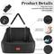 Show in main carousel: WOOAIDAGG Memory Foam Washable Dog Car Seat, Black slide 2 of 9