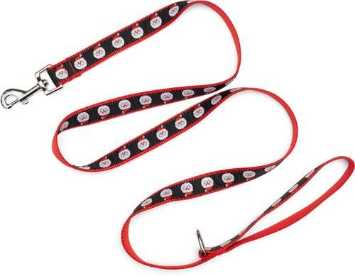 Show full view: The Worthy Dog Santa Dog Leash, Large: 5-ft long, 1-in wide slide 3 of 4