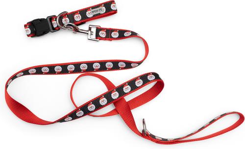 Show full view: The Worthy Dog Santa Adjustable Dog Collar, Large: 14 to 20-in neck, 1-in wide slide 3 of 3