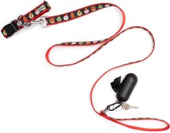 The Worthy Dog Deck the Halls Adjustable Dog Collar, Large: 14 to 20-in neck, 1-in wide slide 2 of 4