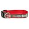 Show in main carousel: The Worthy Dog Festive Bones Adjustable Dog Collar, Large: 14 to 20-in neck, 1-in wide slide 3 of 4