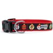 Show in main carousel: The Worthy Dog Deck the Halls Adjustable Dog Collar, Small: 8 to 14-in neck, 5/8-in wide slide 2 of 4