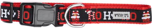 Show full view: The Worthy Dog Ho Ho Ho! Adjustable Dog Collar, Small: 8 to 14-in neck, 5/8-in wide slide 2 of 4