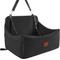 Show in main carousel: WOOAIDAGG Memory Foam Washable Dog Car Seat, Black slide 1 of 9