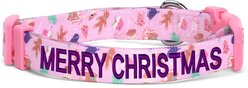 Pawtitas Personalized Christmas Dog Collar, X-Small, Christmas Cookies