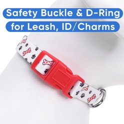 Pawtitas Personalized Christmas Dog Collar, Medium, Dog Christmas slide 2 of 7