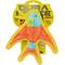 Show in main carousel: DuraForce Jr Angel Fish Squeaky Dog Toy, Orange slide 4 of 5