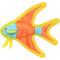 Show in main carousel: DuraForce Jr Angel Fish Squeaky Dog Toy, Orange slide 1 of 5