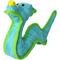 Show in main carousel: DuraForce Dragon Tiger Squeaky Dog Toy, Blue/Green slide 3 of 6