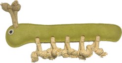 Georgie Paws Gerti the Grub Dog Plush Toy, Pear