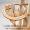 Show in main carousel: Hittite 54-in Solid Wood Cat Tree with Sisal Scratching Posts, Capsule & Hammock, Natural, 23.62 x 23.62 x 53.54-in slide 6 of 10