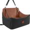 Show in main carousel: WOOAIDAGG Memory Foam Washable Dog Car Seat, Black/Brown slide 1 of 10