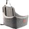 Show in main carousel: WOOAIDAGG Adjustable Strap Detachable & Washable Dog Car Seat, Gray slide 1 of 8