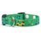 Show in main carousel: Up Country Hole in One Nylon Dog Collar, Green, 250 count, Medium: 12 to 18-in neck, 1-in wide slide 1 of 3