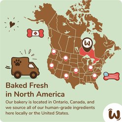 Wufers Christmas Festive Holiday Cinnamon, Apple & Honey Cookie Dog Treats, 17.39-oz box, 10 count slide 2 of 9