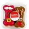 Show in main carousel: Wufers Santa & Reindeer Christmas Bones Cinnamon, Apple & Honey Cookie Dog Treats, 3.46-oz box, 4 count slide 1 of 9