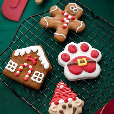 Show full view: Wufers Christmas Festive Holiday Cinnamon, Apple & Honey Cookie Dog Treats, 17.39-oz box, 10 count slide 7 of 11