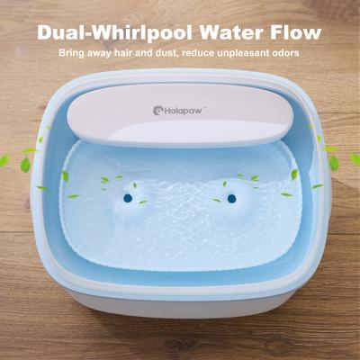 Show full view: HOLAPAW Dog Water Fountain, Blue, 8-l slide 2 of 9