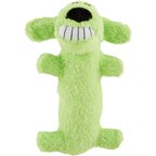 Multipet Loofa Dog The Original Squeaky Plush Dog Toy, Color Varies, Small