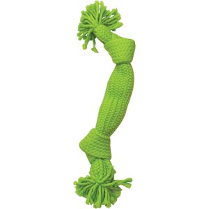 Ethical Pet Super Squeak Rope Dog Toy, Color Varies, 14-in