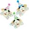 Show in main carousel: Multipet Lamb Chop Birthday Hat Medium Squeaky Plush Dog Toy, Color Varies, 11.5-in, 1 count slide 3 of 4
