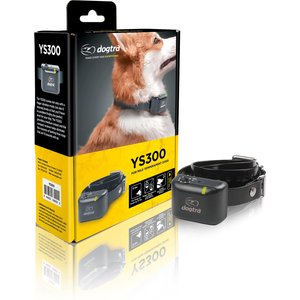 Dogtra YS300 Anti-Bark Waterproof Dog Training Collar, Black, 1 count