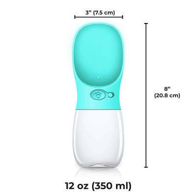 Show full view: Vila Portable Water Bottle Dog & Cat Travel Dispenser Bowl, 12-oz slide 6 of 6