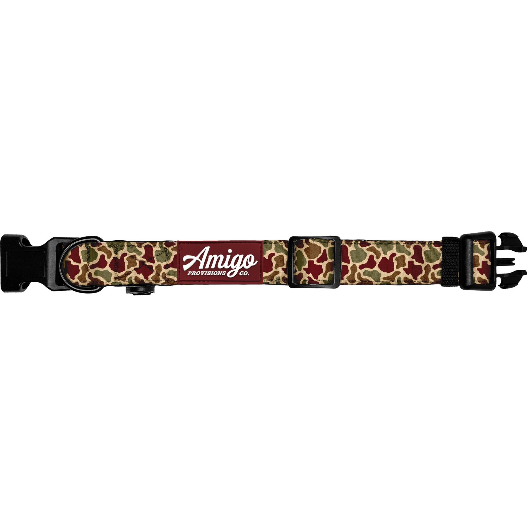 Amigo Provisions Aggies Performance Nylon Dog Collar, Texas A&M Camo, X-Large/XX-Large: 18 to 28-in neck, 1.25-in wide