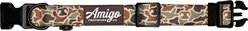 Amigo Provisions Performance Nylon Dog Collar, Amigo Signature Camo, X-Small/Small: 10 to 14-in neck, 3/4-in wide