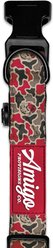 Amigo Provisions Bulldog Performance Nylon Dog Collar, Georgia Camo, X-Large/XX-Large: 18 to 28-in neck, 1.25-in wide slide 2 of 2