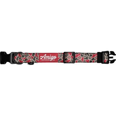 Amigo Provisions Amigo Provisions Buckeye Performance Nylon Dog Collar, Ohio State Camo, X-Large/XX-Large: 18 to 28-in neck, 1.25-in wide