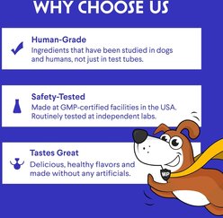 Wonder Paws Superhero Turkey Tail Mushroom Powder Supplement for Dogs, 90-g jar slide 2 of 7