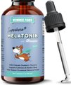 Wonder Paws Melatonin & L-Theanine Bacon Flavored Liquid Calming Supplement for Dogs, 2-fl oz bottle
