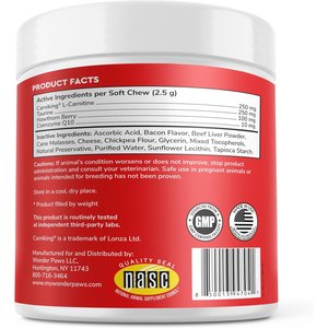 Wonder Paws Cardio Support Soft Chews Supplement for Dogs, 90 count