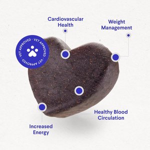 Wonder Paws Cardio Support Soft Chews Supplement for Dogs, 90 count
