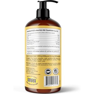 Wonder Paws Fish Oil Skin, Joint, Immune & Heart Health Liquid Supplement for Dogs, 16-fl oz bottle