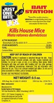 Show full view: Farnam Just One Bite EX Bait Station, 3 count slide 3 of 5